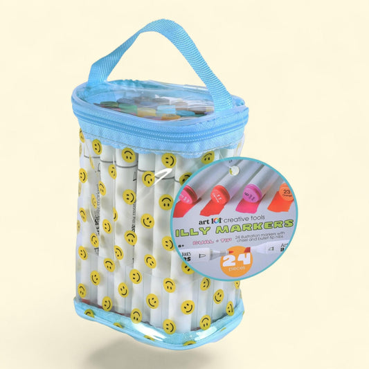 Art 101 Illy Markers, 24 Count
