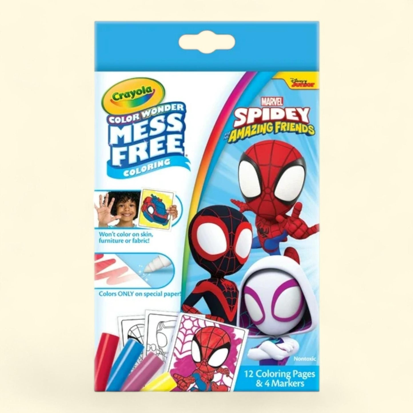 Crayola Color Wonder Spidey & His Amazing Friends Mini Box Set, 3+