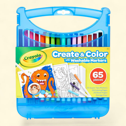 Crayola Super Tips Marker Kit, 25 Ct