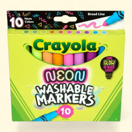 Crayola Neon Marker Set, 10ct