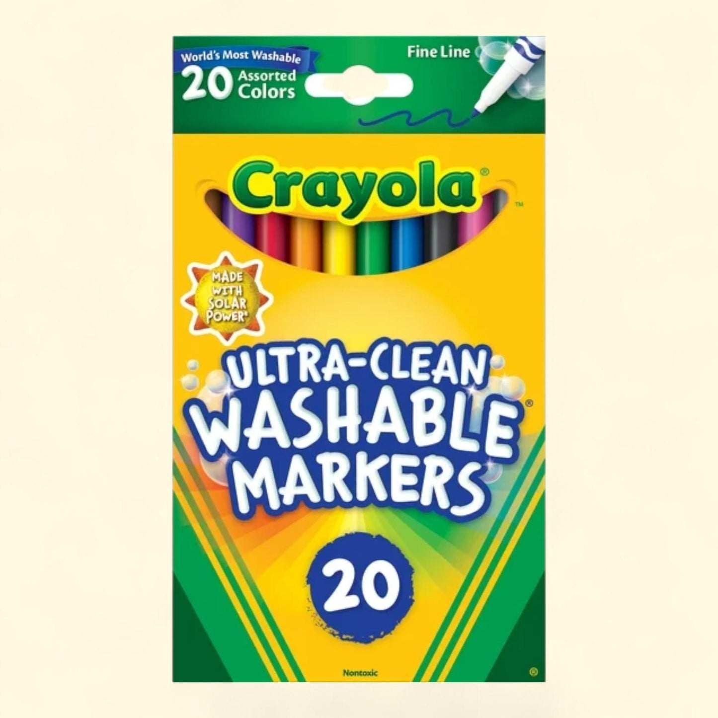Crayola Fine Line Markers, 20 Ct