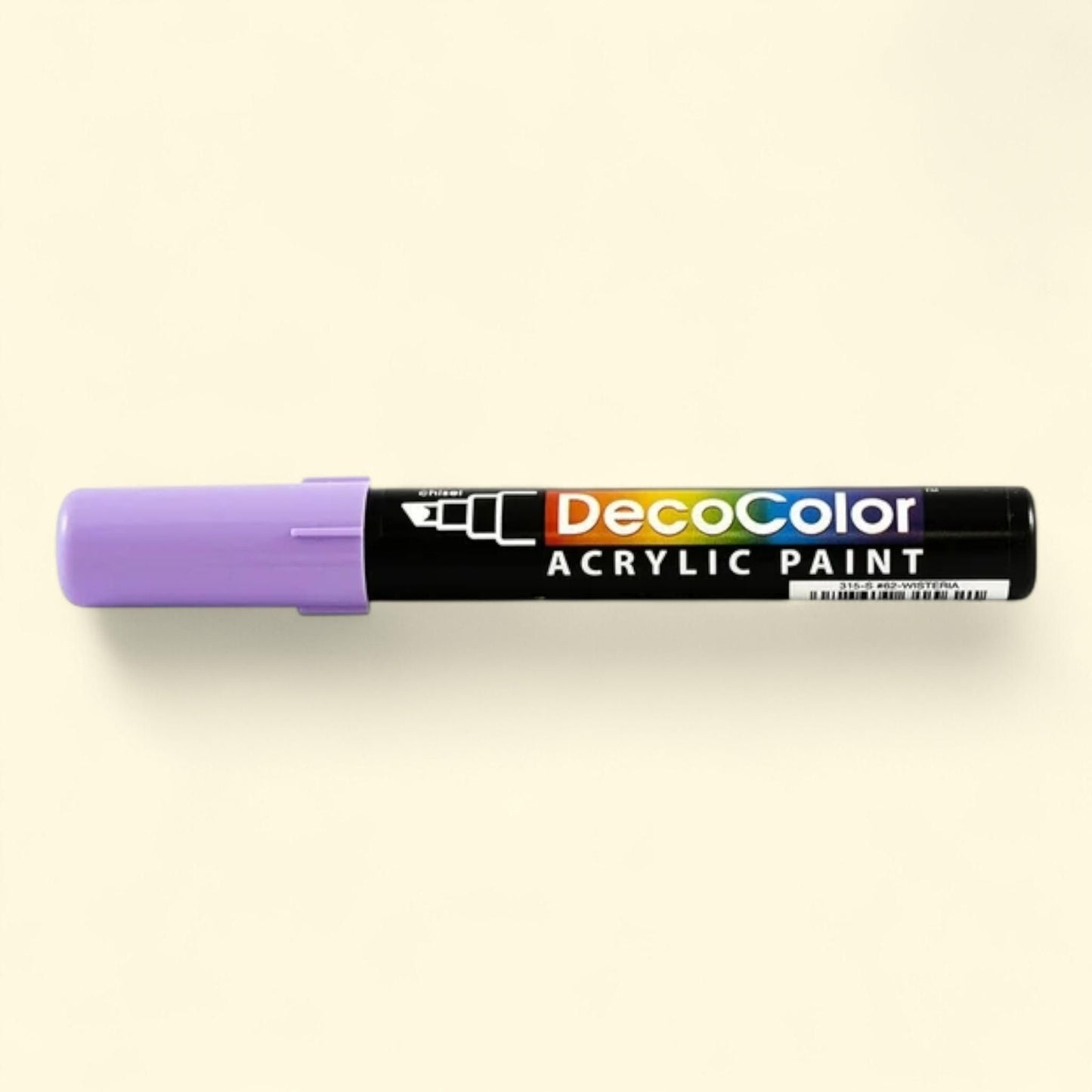Marvy Uchida Acrylic Paint Marker, Wisteria Purple, 1 Pack