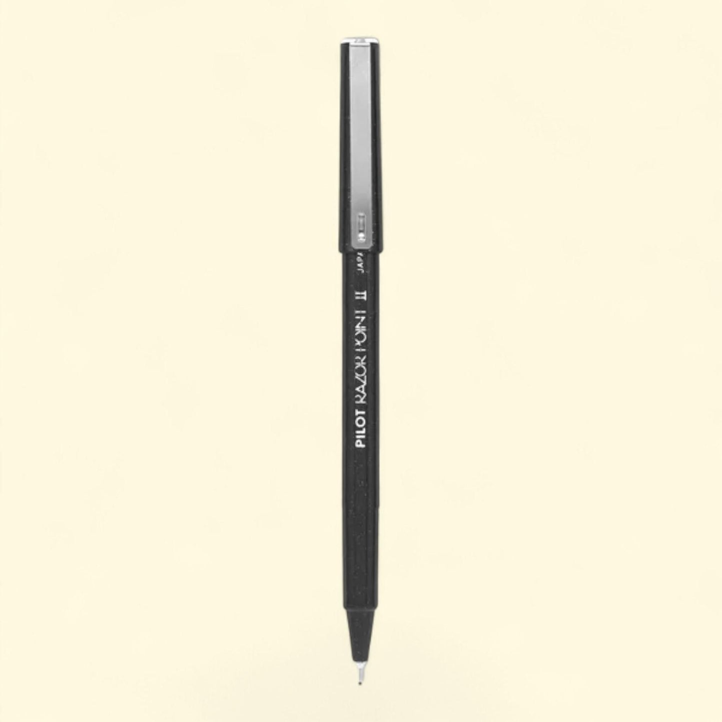 Pilot Razor Point II Marker Pen, Black Ink, .2mm, Dozen — authentic US product shipped worldwide by Treatspree