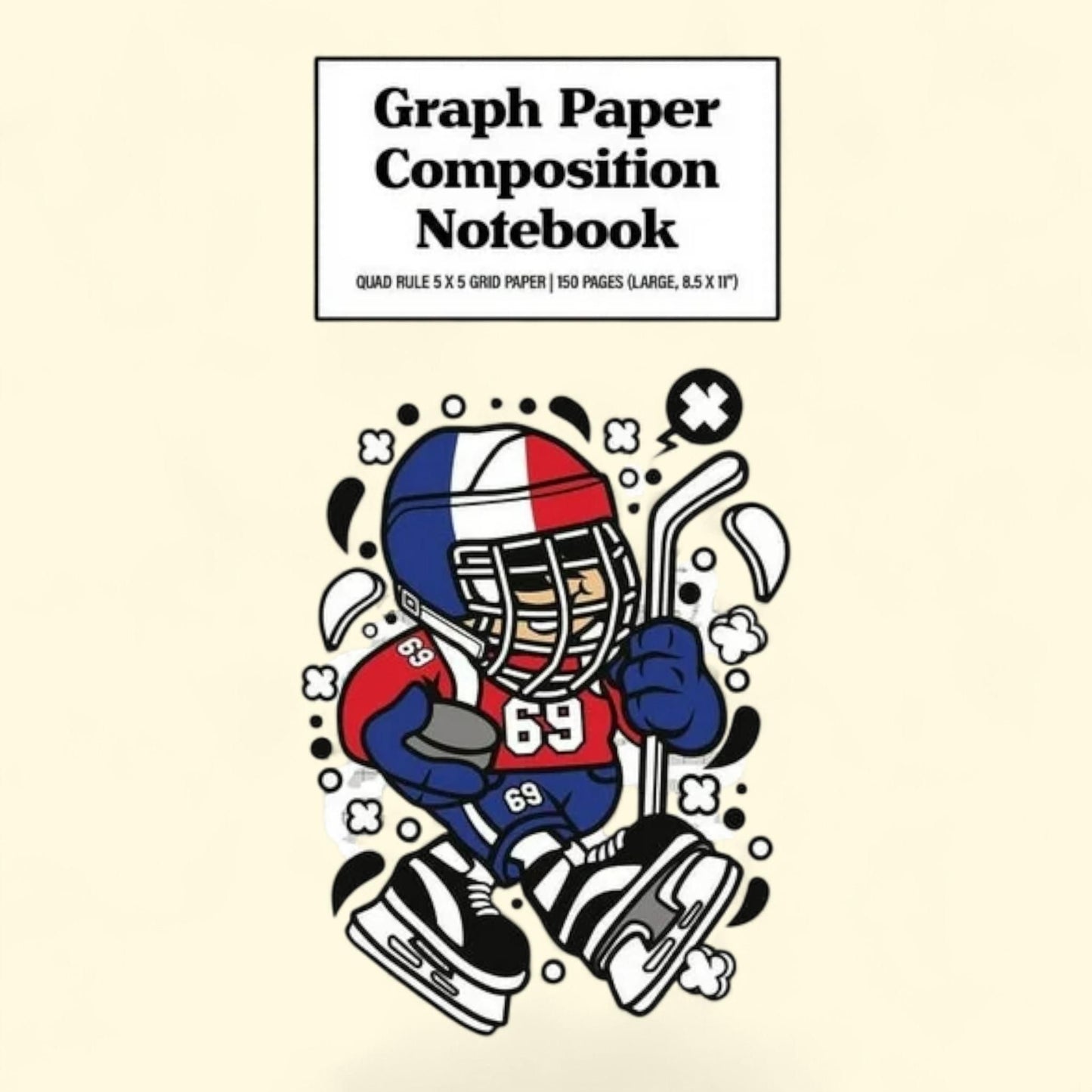 Brand: Blank Lined
Product: Monogram Initial Journal Notebook
Size: 8" x 10"