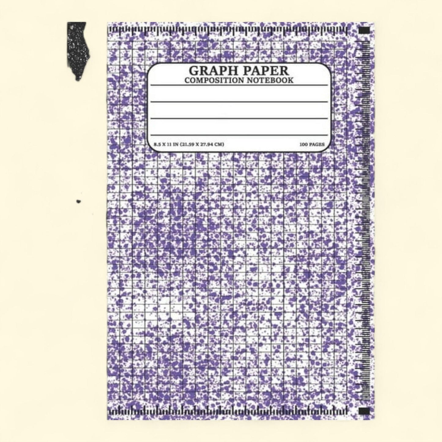 Bottota Graph Paper Composition Notebook, 8.5" x 11"