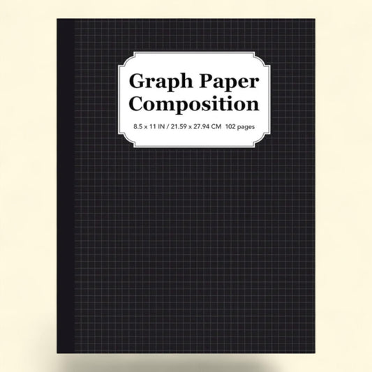 Chemistry Graph Paper Notebook, Large 8.5"x11"