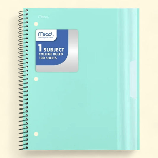 High School Swan Bird Composition Notebook, 8.5 Inch x 11 Inch