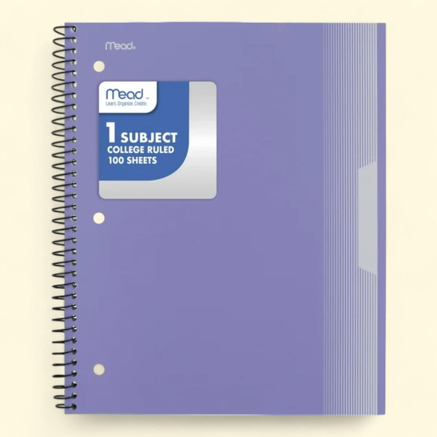 Composition Notebook College Ruled: Hippie Floral Bright Outline Overlap Pattern 3, Paperback