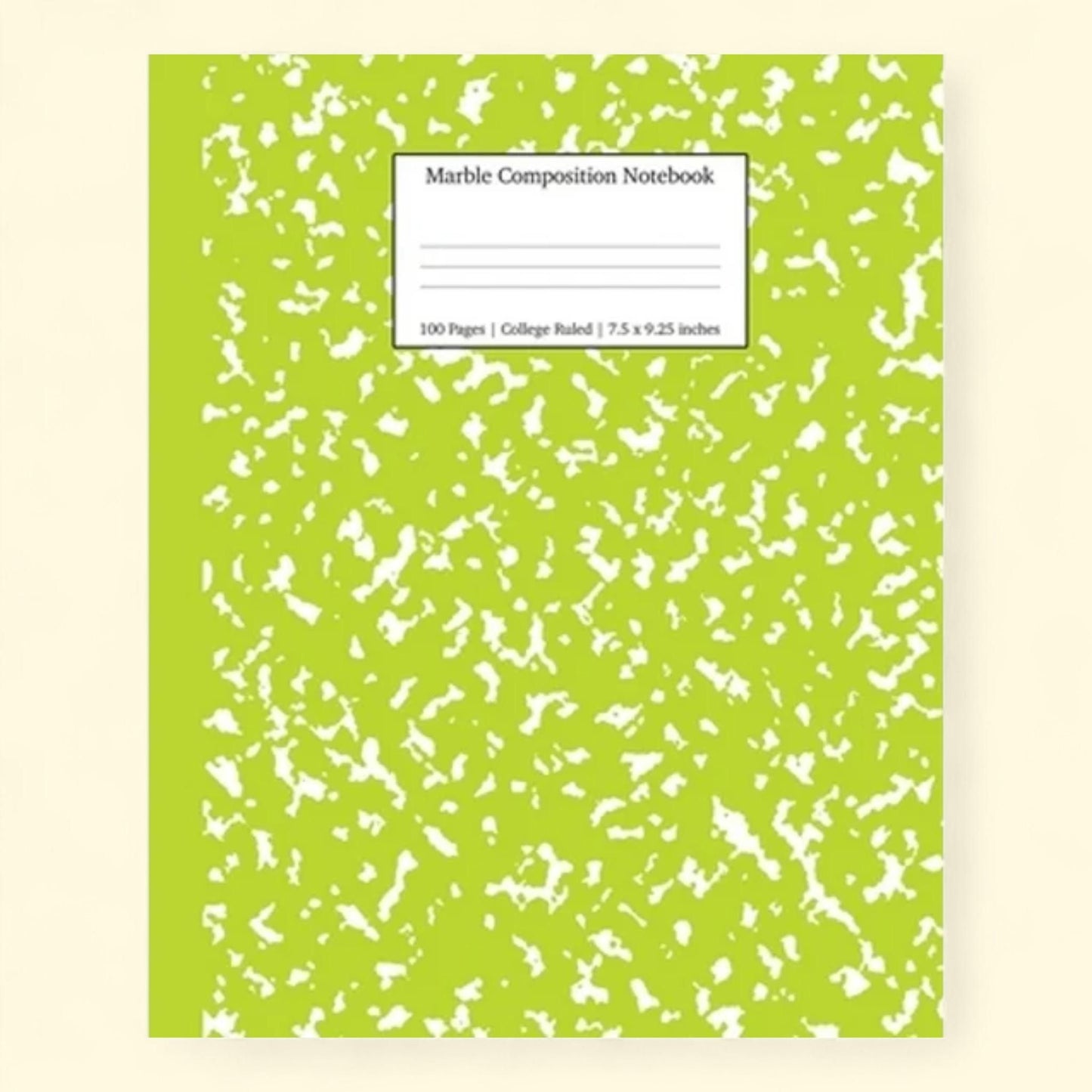 Merici Books Composition Notebooks, Wide Ruled, Dog Puppies Themed, 8 Inch