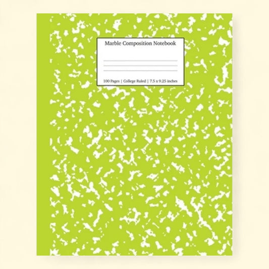 Merici Books Composition Notebooks, Wide Ruled, Dog Puppies Themed, 8 Inch