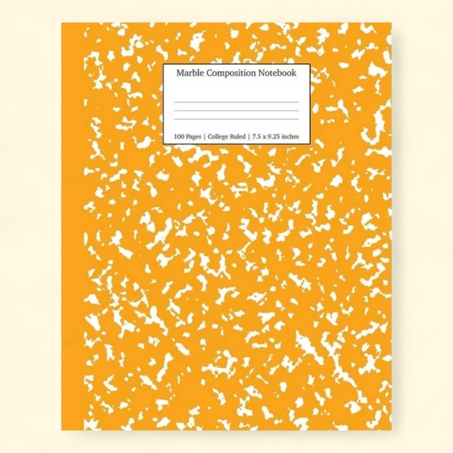 David Turner Handwriting Notebook, 8.5in x 11in, 100 Pages