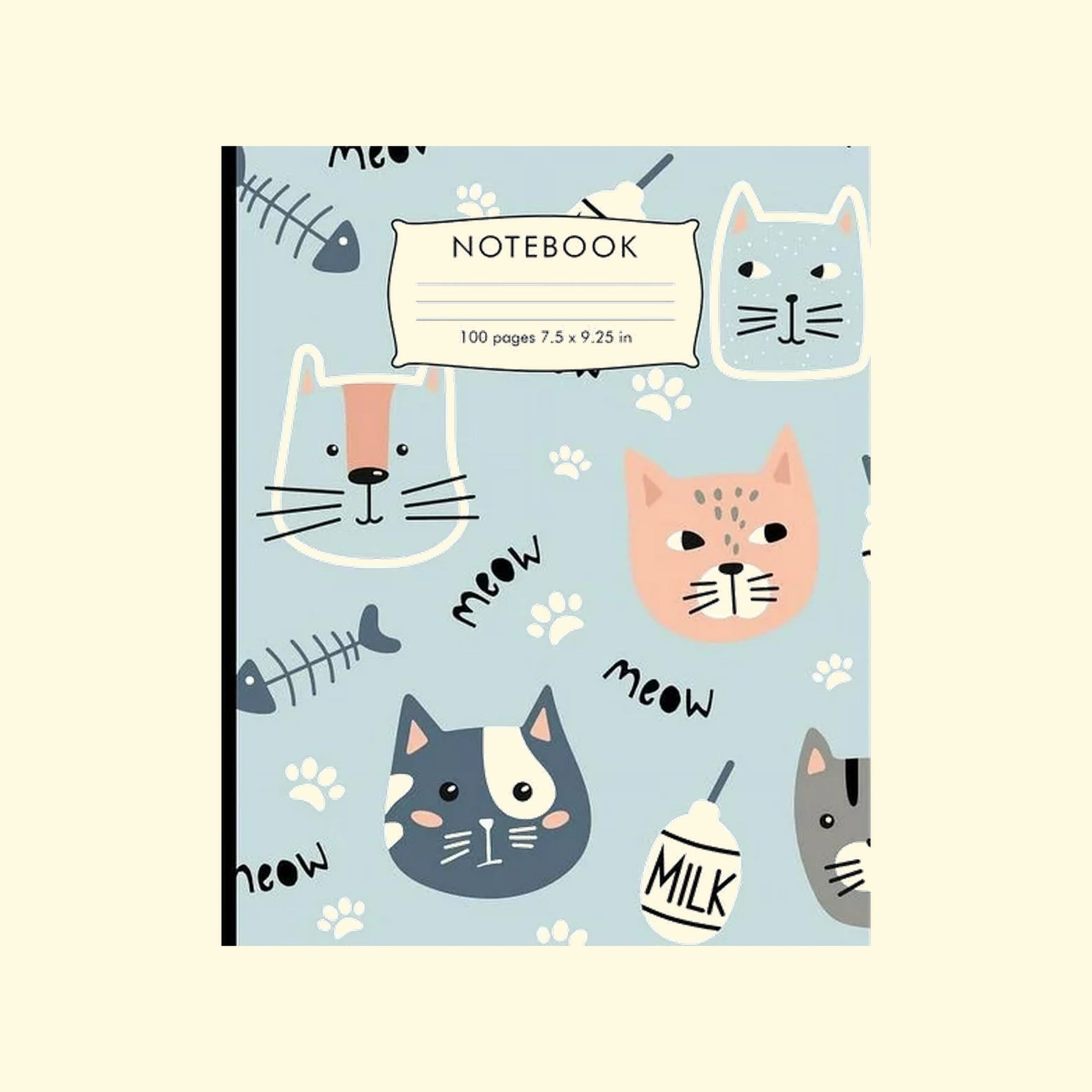 Nina Mom Notebook, 120 Pages, 6x9 — authentic US product shipped worldwide by Treatspree