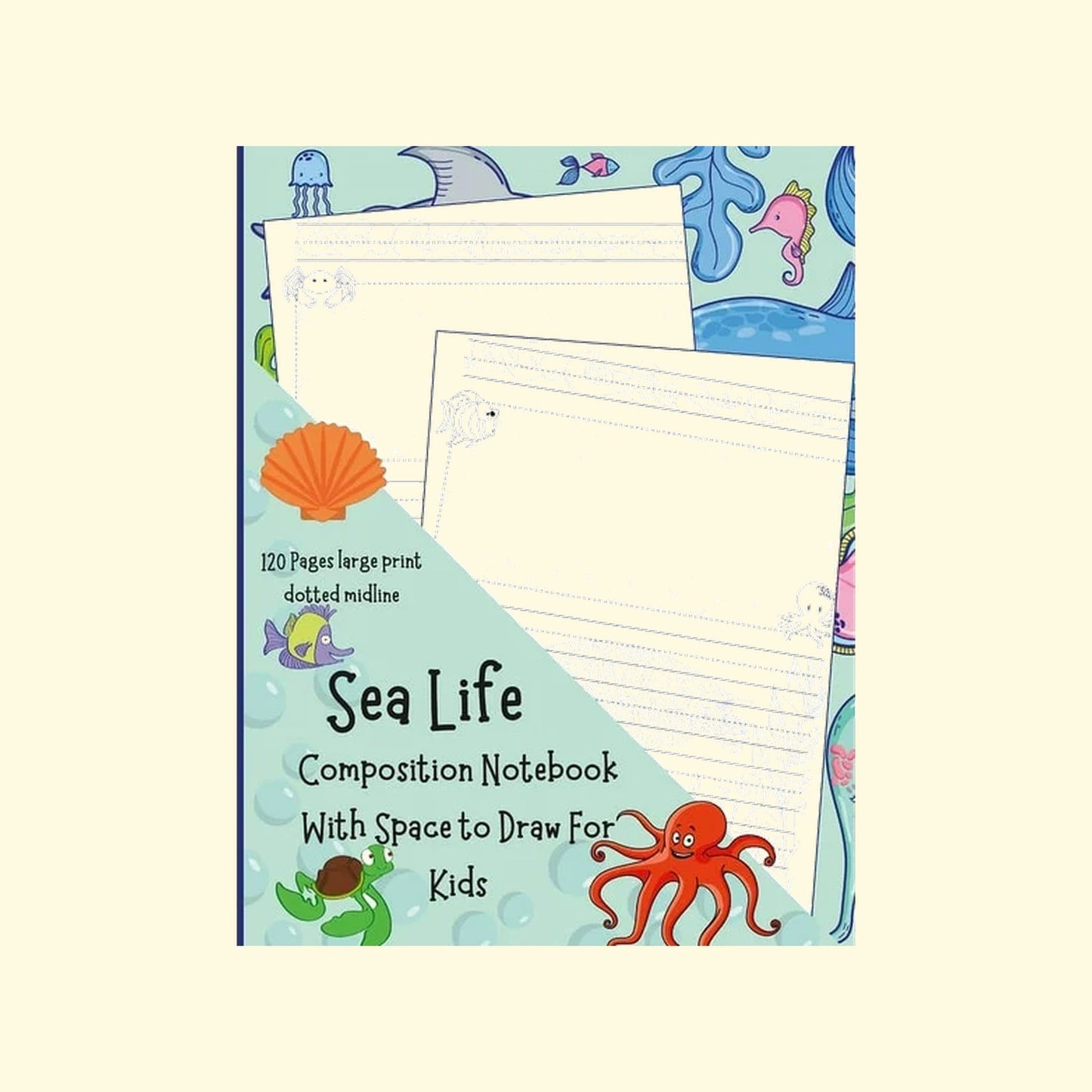 Sea Life Composition Notebook