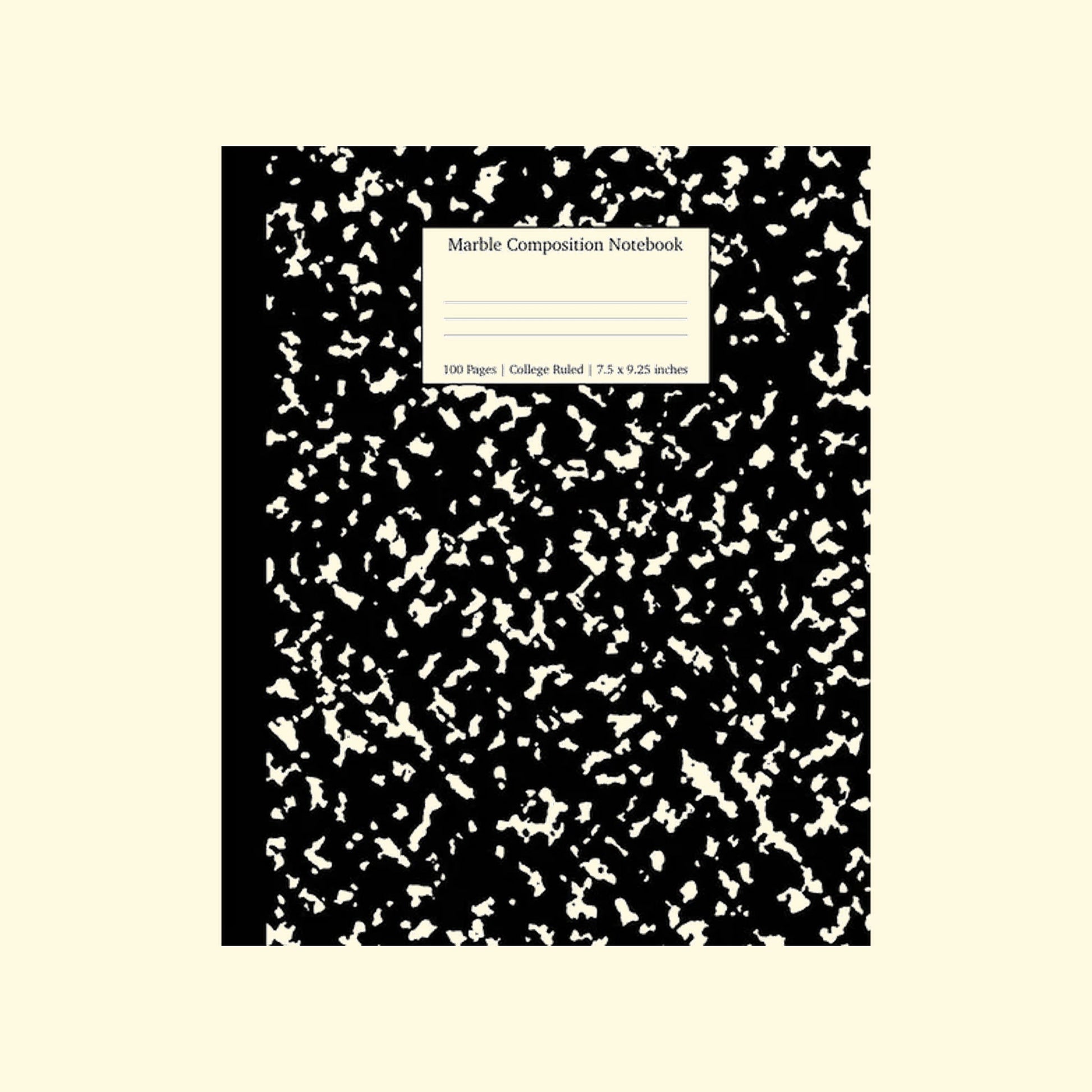 Marble Composition Notebook