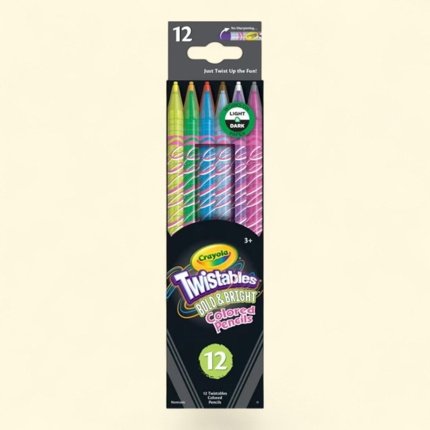 Crayola Twistables Colored Pencils, 12 Count