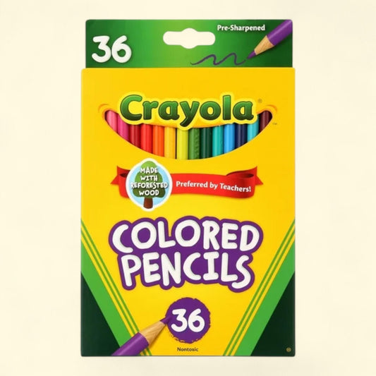 Crayola Colored Pencil Set, 36 Ct