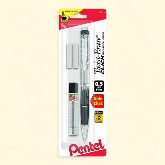 Pentel Twist Erase Click Mechanical Pencils, .5mm