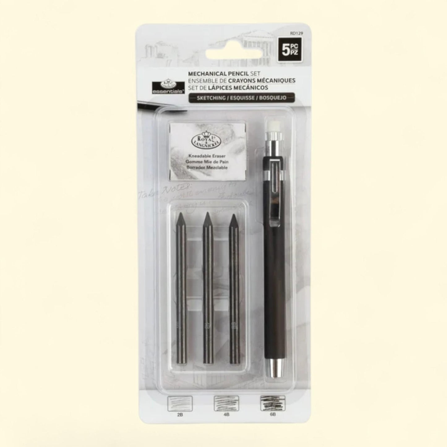 Royal & Langnickel Mechanical Pencil Set, 5pc