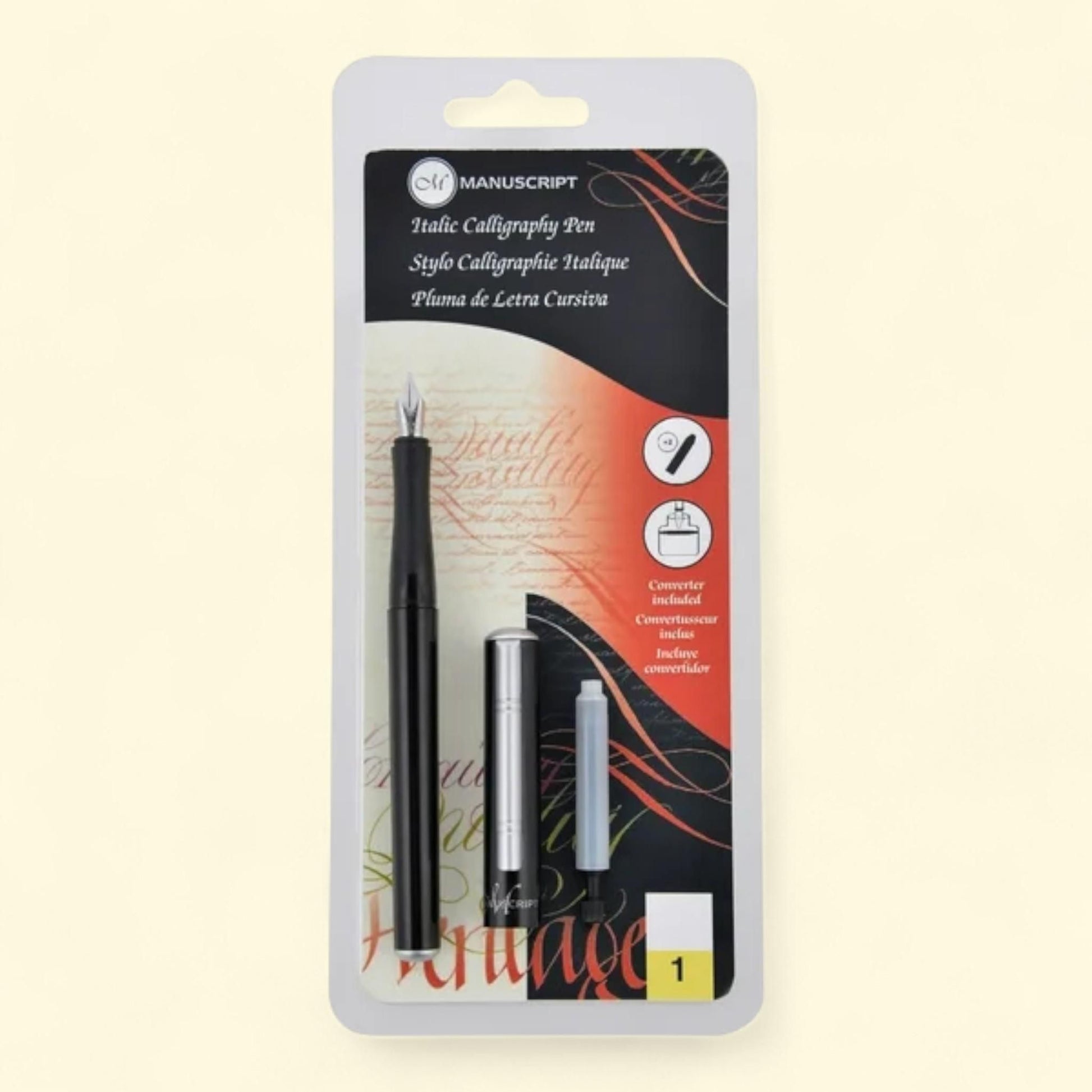 Manuscript Italic Calligraphy Pen — authentic US product shipped worldwide by Treatspree