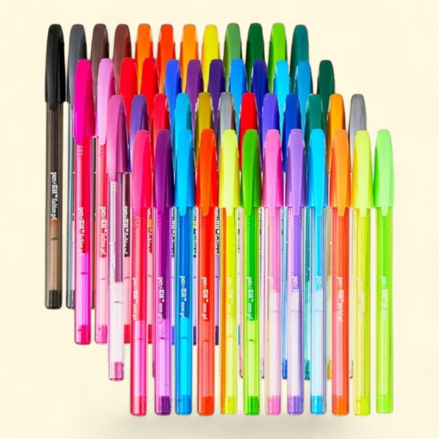 Pen+Gear Gel Stick Pens, Medium Point, 0.7 mm, 48 Count