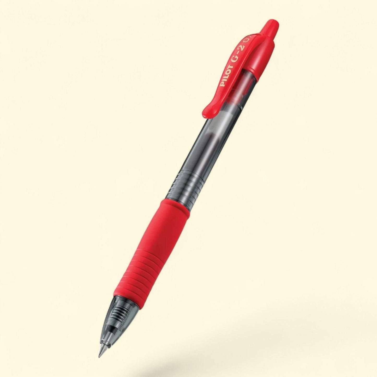 Pilot G2 Gel Ink Pens, Fine Point, Red, 10 Count