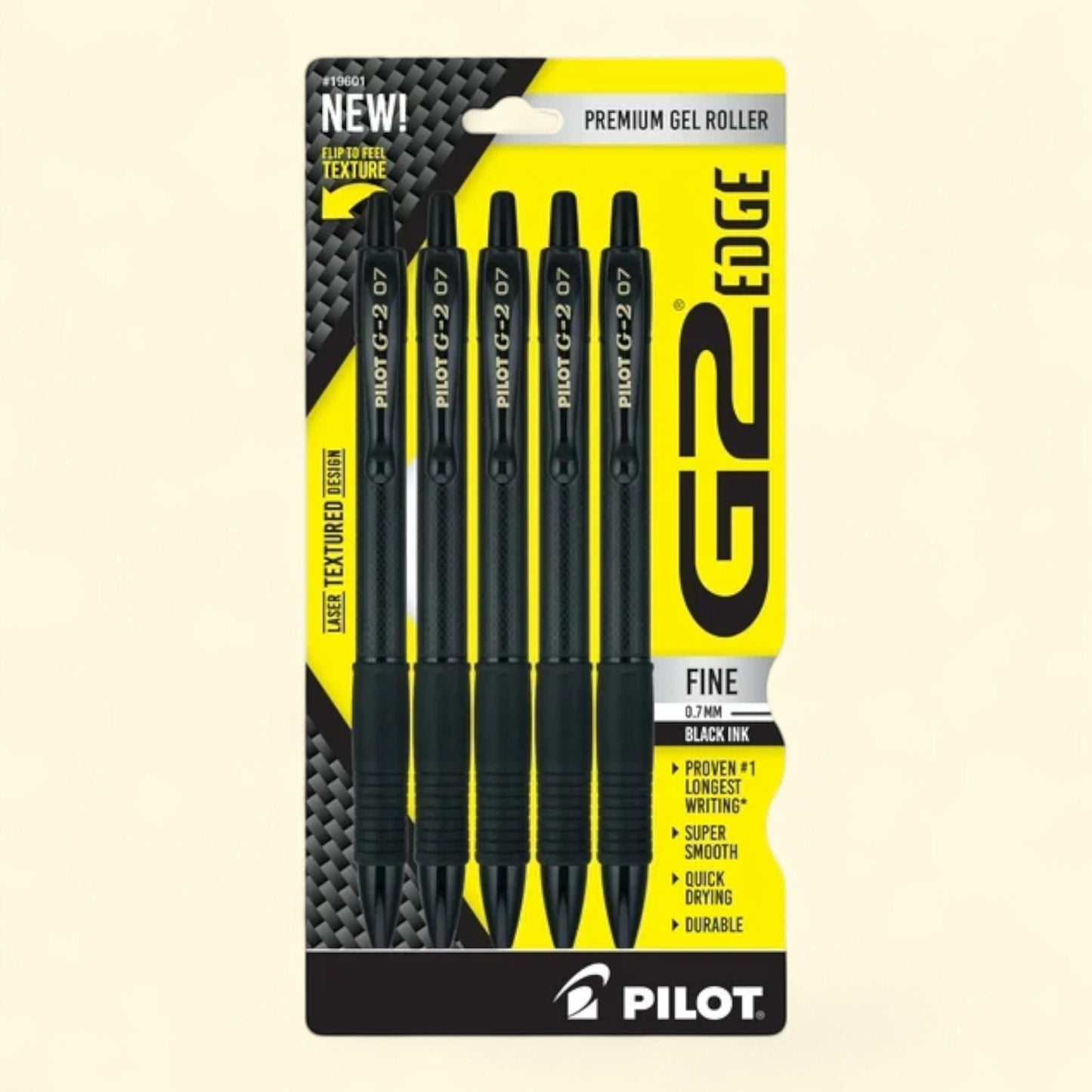 Pilot G2 Gel Ink Pens, Fine Point, 5 Count