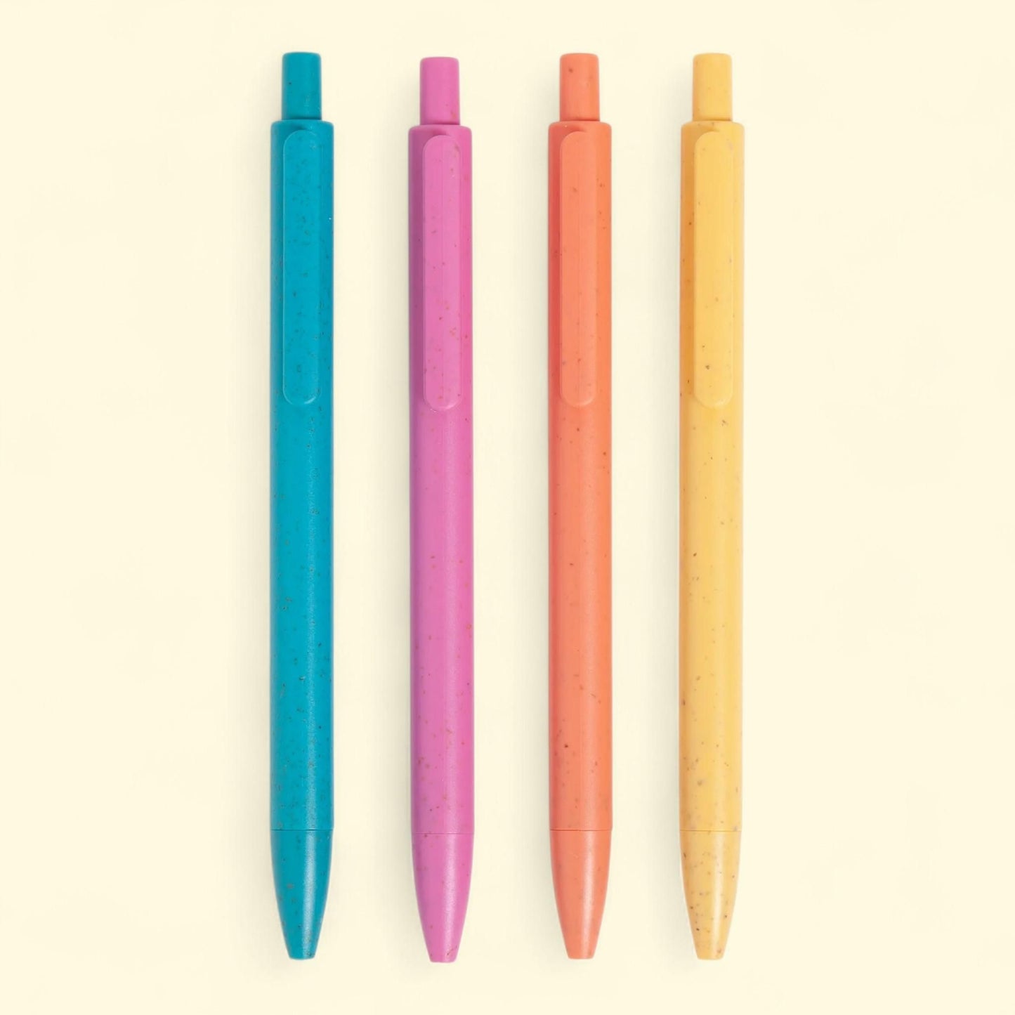 U Brands Ballpoint Pens, Fine Point, 0.7mm, Black Ink, 4 Count