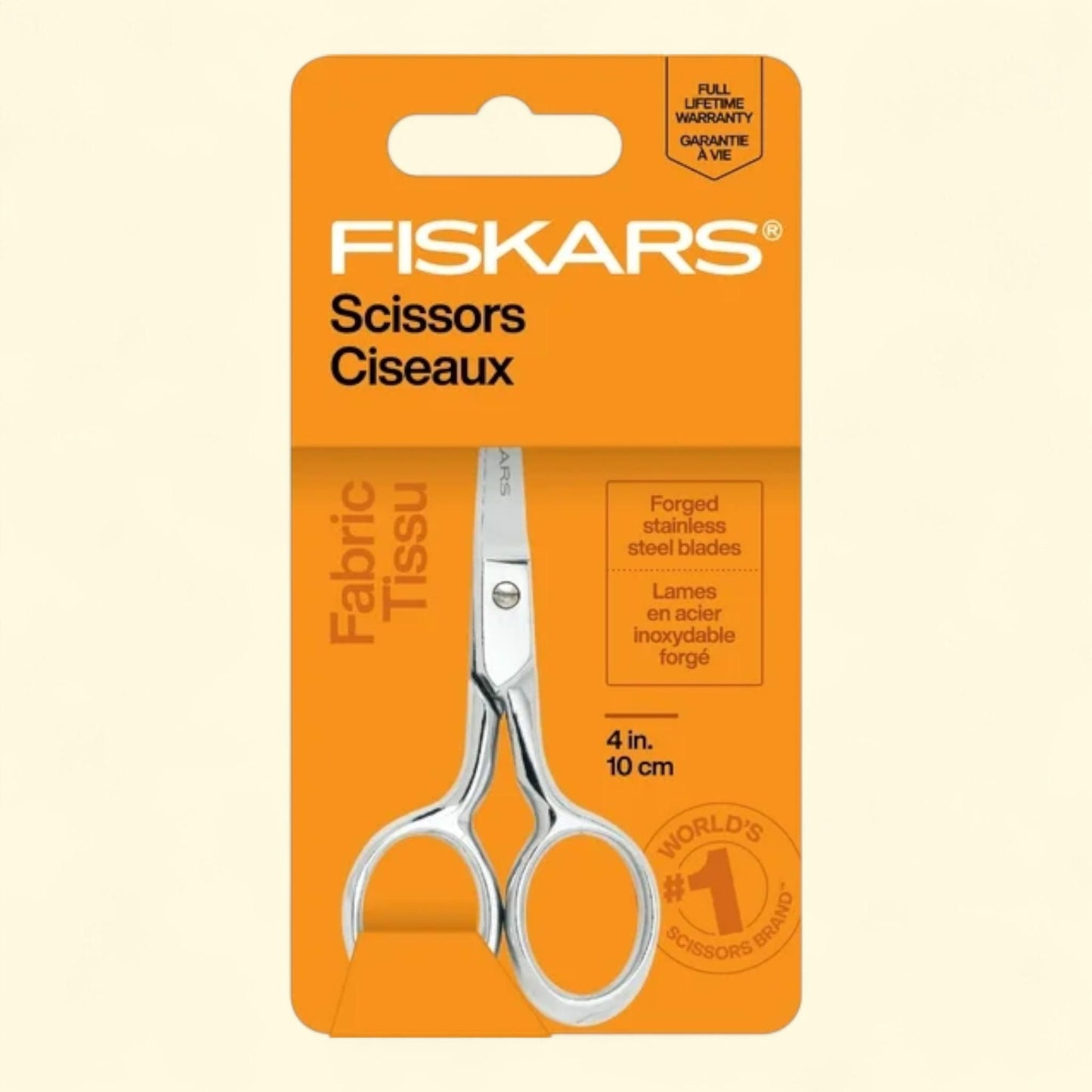 Fiskars Embroidery Scissors, 4"
