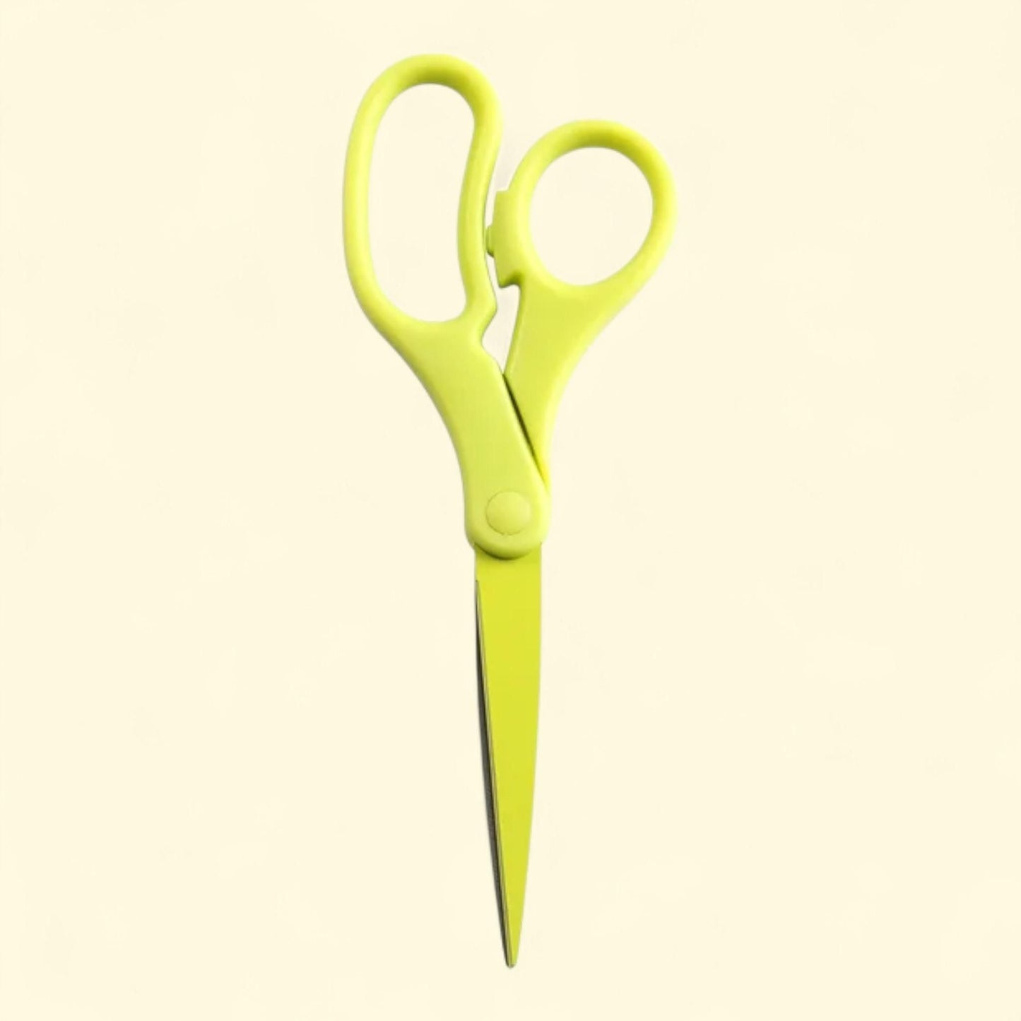 JAM Paper Precision Scissors, Lime Green, 8 inch