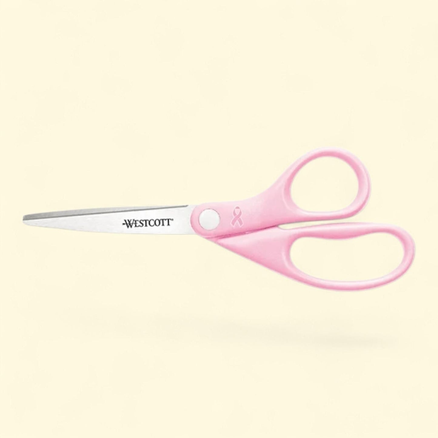 Westcott Pink Ribbon Scissors, 8"