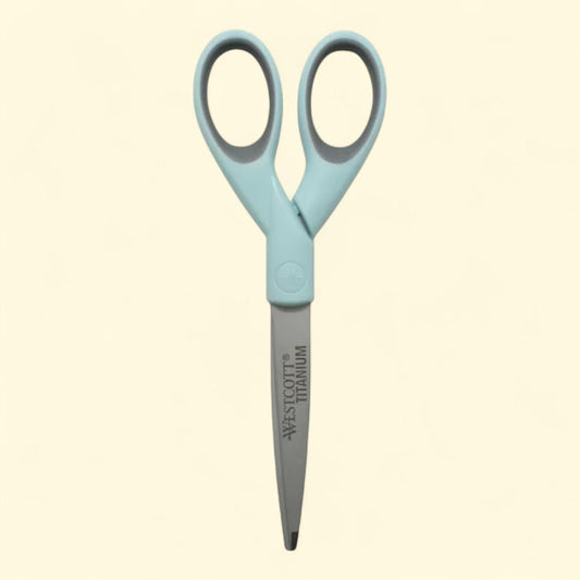 Westcott Sewing Scissors, Titanium, 7"