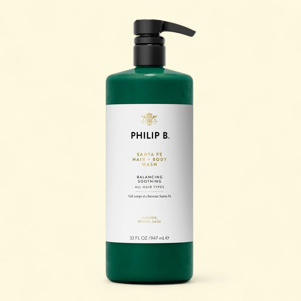 Philip B Santa Fe Hair Plus Body Balancing Soothing Shampoo, 11.8 f... — authentic US product shipped worldwide by Treatspree