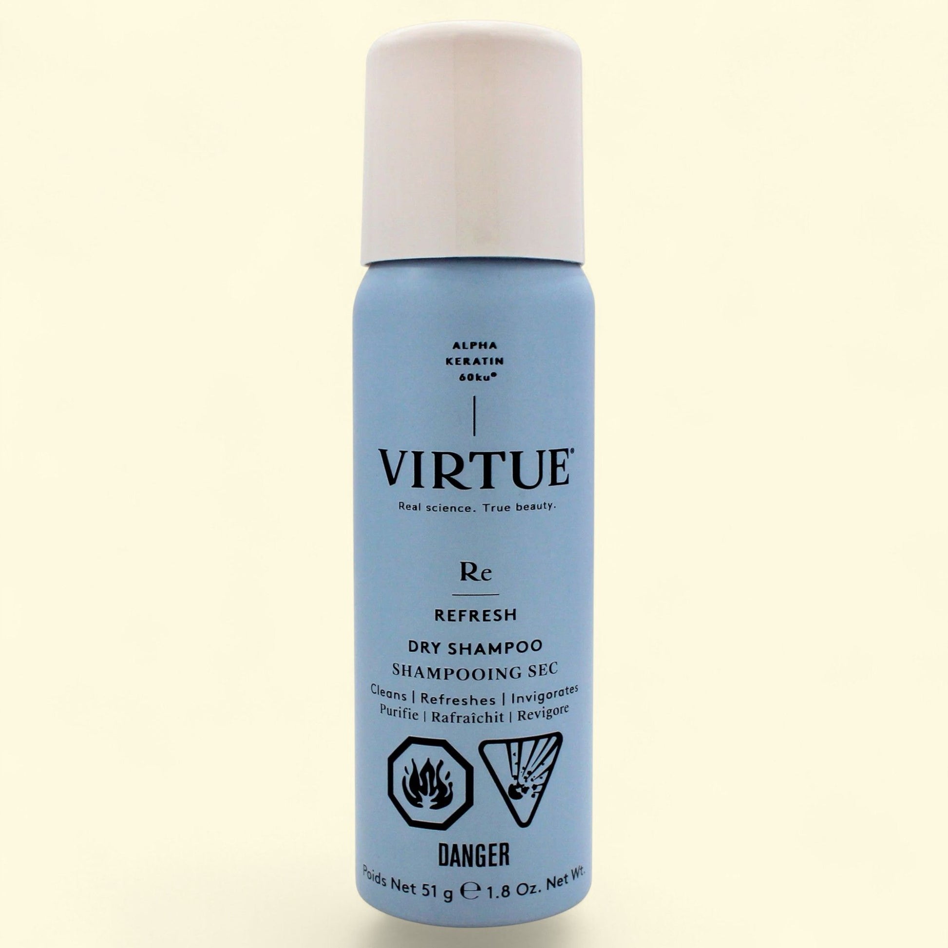 Virtue Refresh Dry Shampoo Powder, 51g — authentic US product shipped worldwide by Treatspree