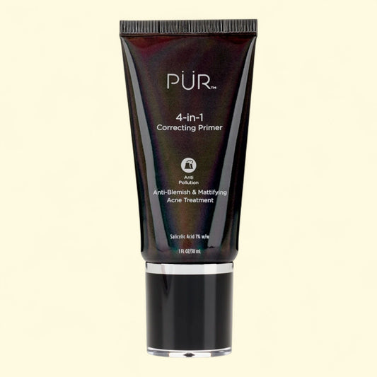 Pur 4-in-1 Correcting Face Makeup Primer, Anti Blemish & Mattifying Primer, 30ml