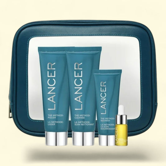 Lancer The Method Kit, Normal Combination Skin, 4 Piece Set