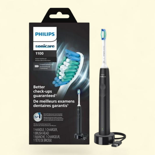 Philips Sonicare Power Toothbrush, Black, HX3641/03