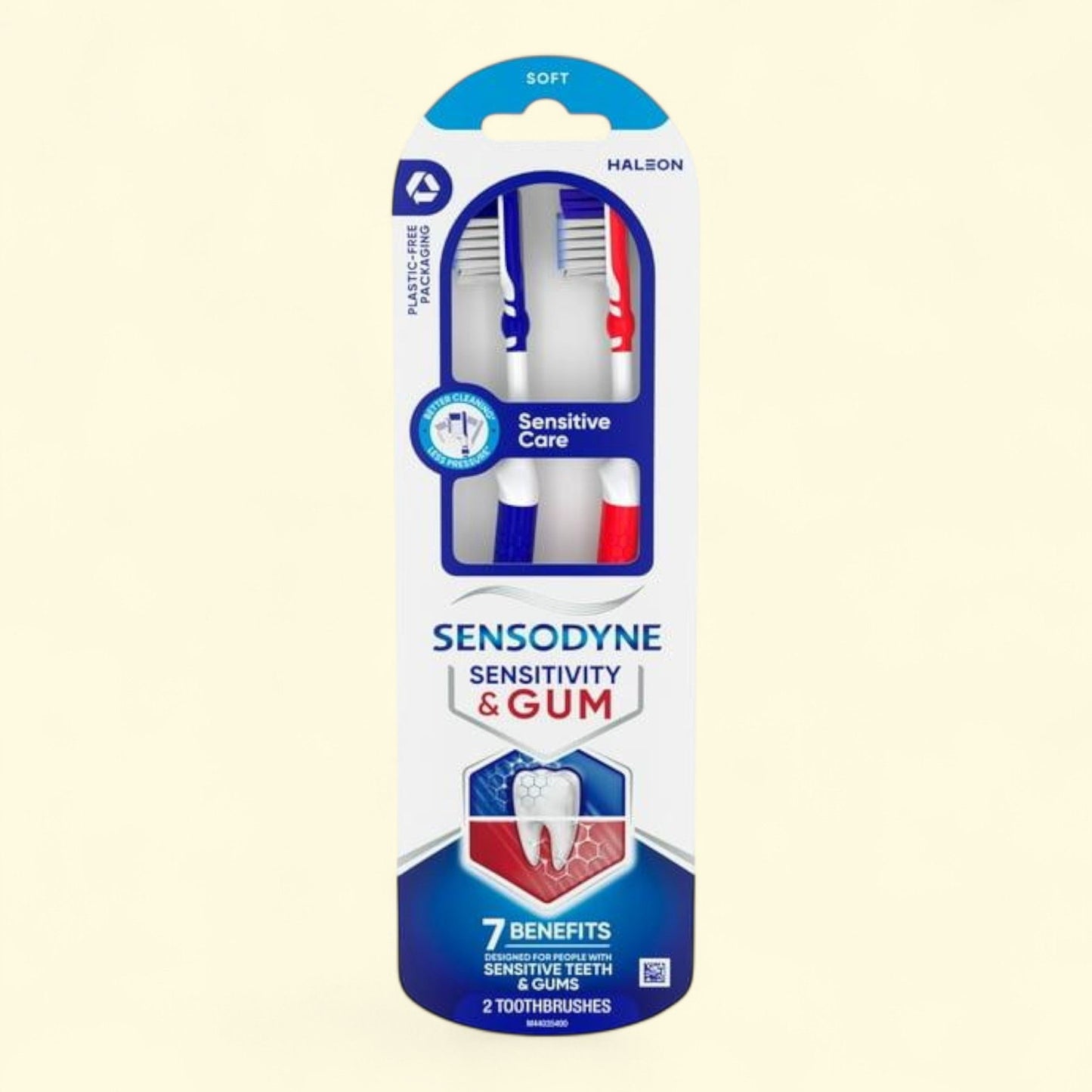 Sensodyne Toothbrush, Sensitivity & Gum Soft, 2-Pack