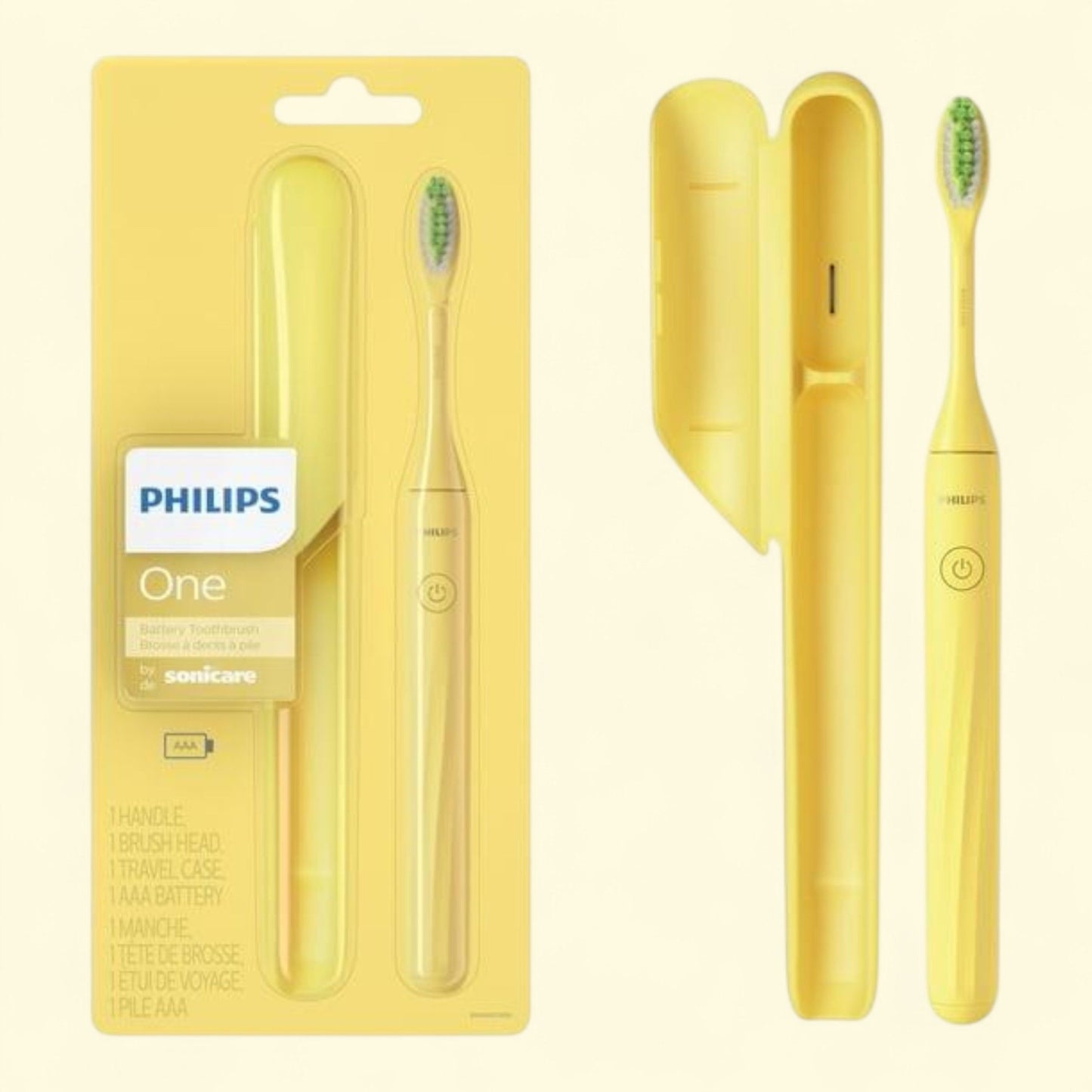 Philips One By Sonicare Battery Toothbrush, Mango, HY1100/02