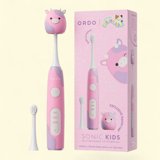 Ordo Kids Sonic Toothbrush, Squishmallows Patty, Pink