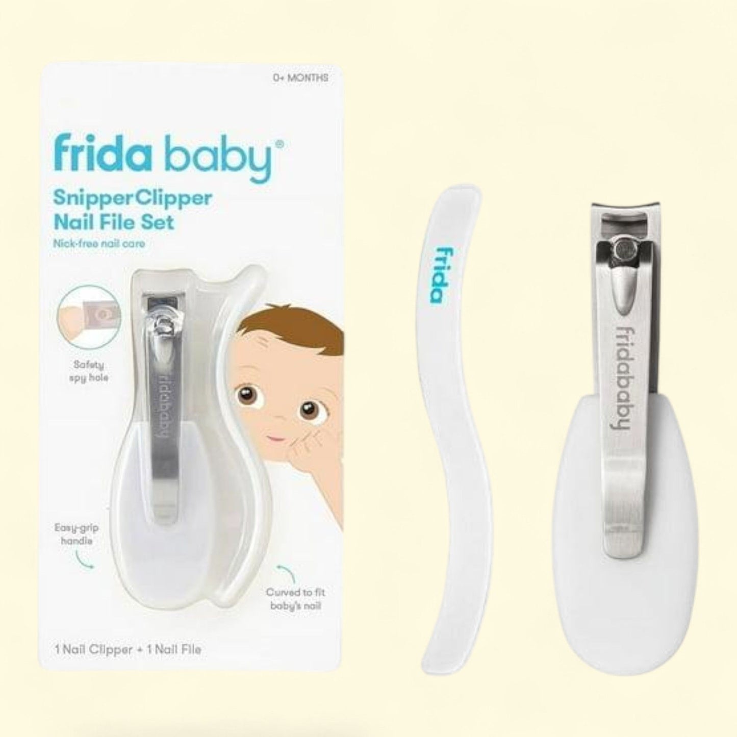 Frida Baby Nail Frida the Snipper Clipper Set, Infant Nail Clippers