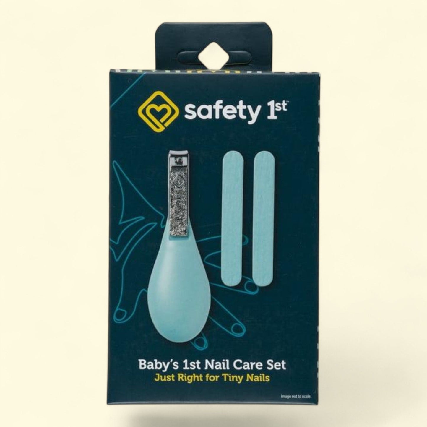 Safety 1st Baby's 1st Nail Care Clipper Emery Board Set, Sea Stone Aqua, Infant