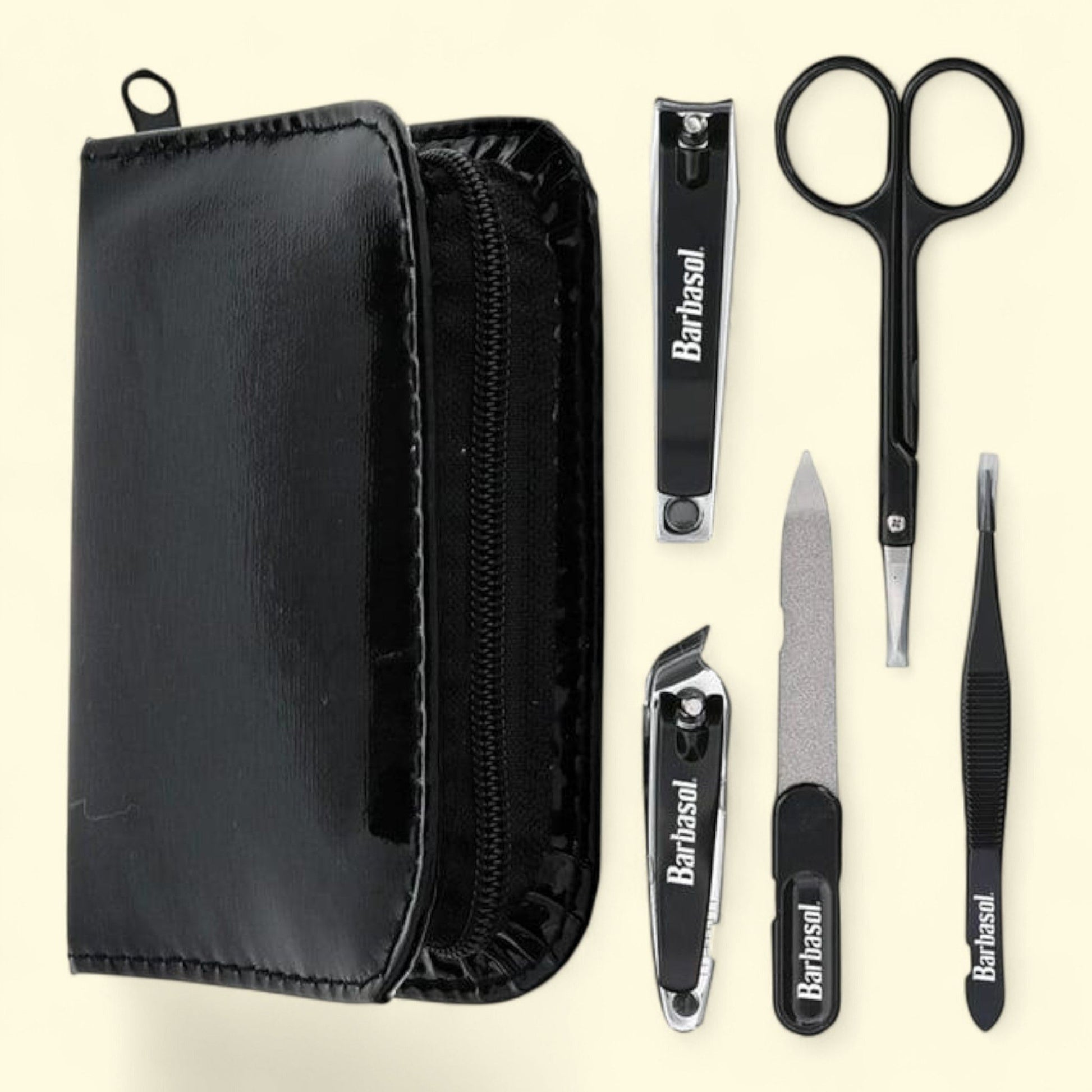 Barbasol Nail Grooming Kit, 6-Piece, Safety Scissors, Large and Sla... — authentic US product shipped worldwide by Treatspree