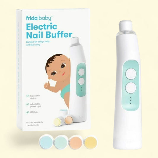 Frida Baby Electric Nail File and Buffer Set, Newborn to Toddler