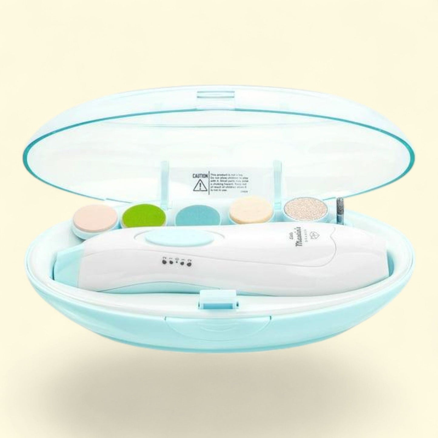 Little Martin's Baby Electric Nail Trimmer, Blue, Size: Infant-Kid Safe