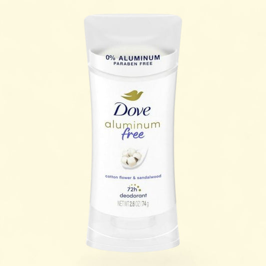 Dove Deodorant Stick Cotton Flower & Sandalwood, 2.6 oz