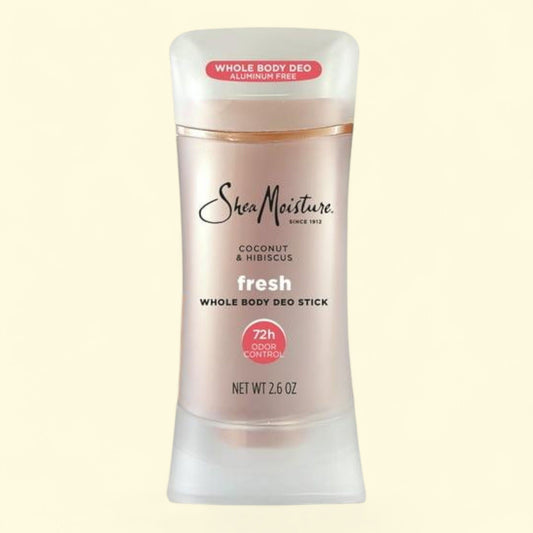 SheaMoisture Deodorant Stick Fresh Coconut & Hibiscus, 2.6 oz