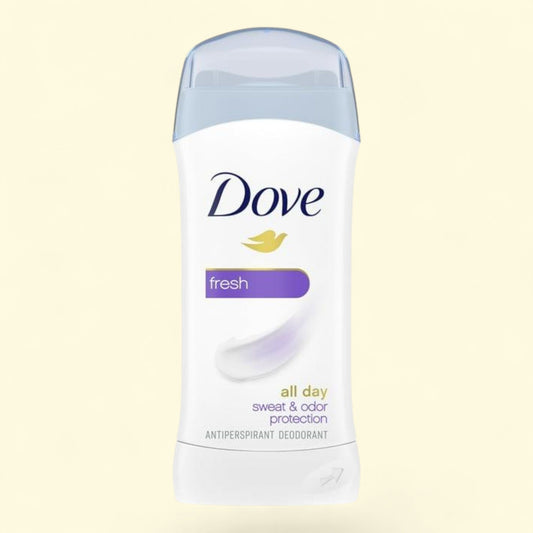 Dove Antiperspirant Deodorant Stick, Fresh, 2.6 oz