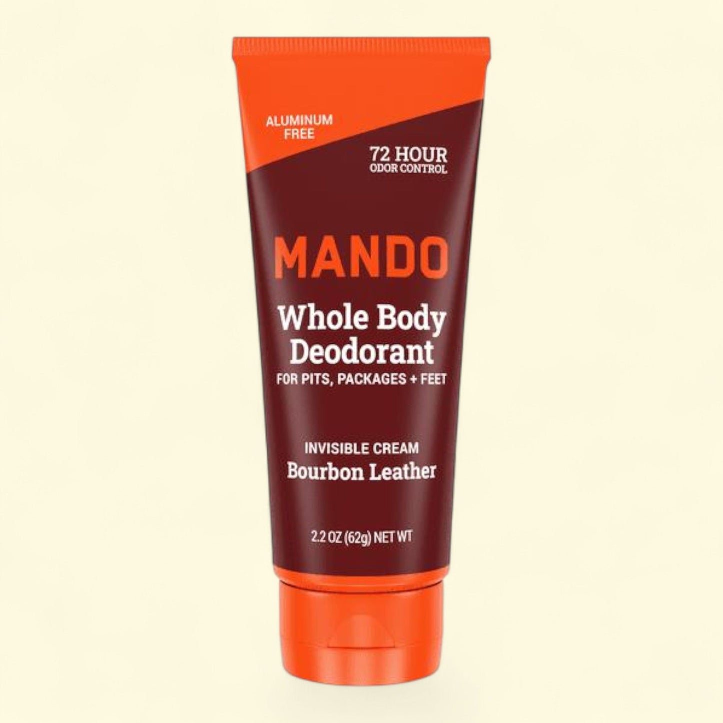 Mando Whole Body Deodorant for Men, 2.2oz