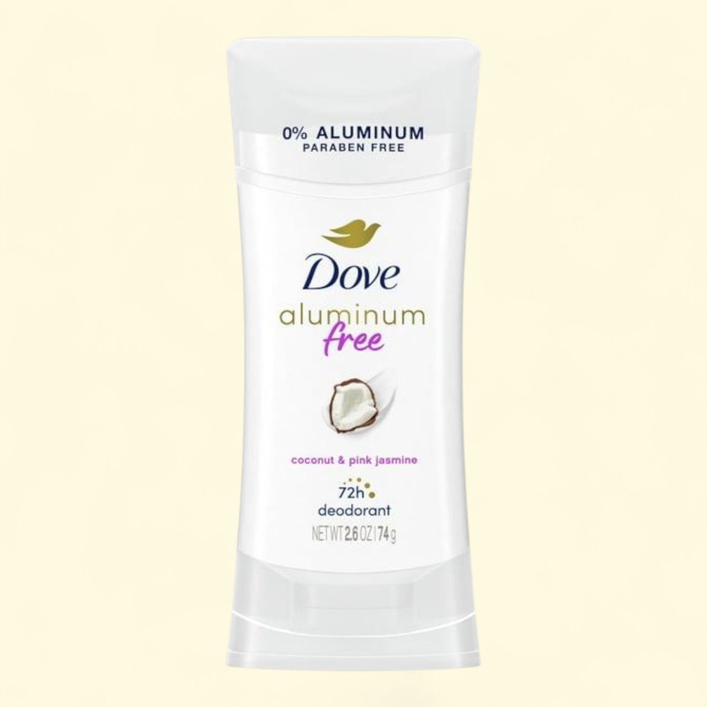 Dove Women's Deodorant Stick, Coconut and Pink Jasmine, 2.6 oz