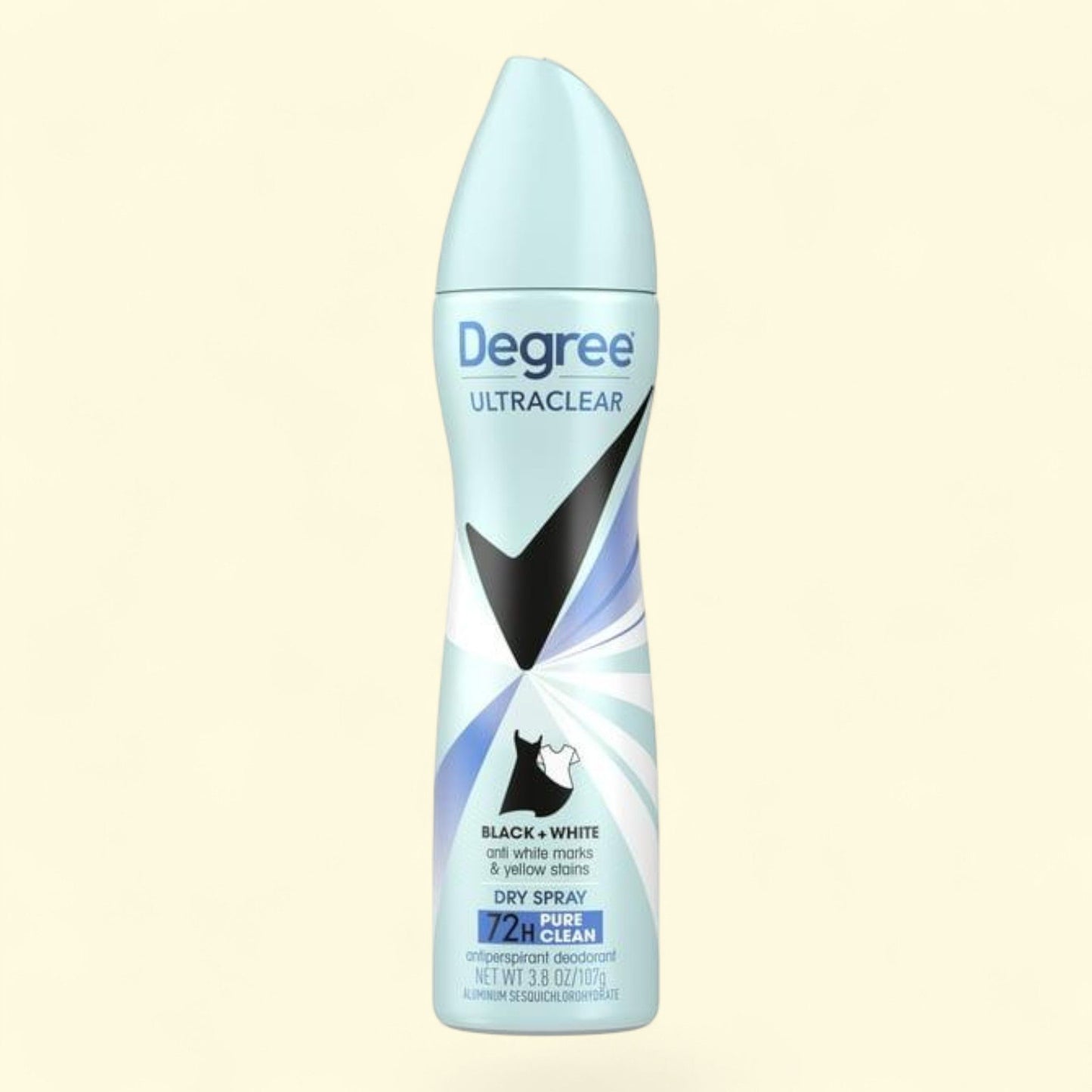 Degree Antiperspirant Deodorant Dry Spray, Pure Clean, 3.8 oz